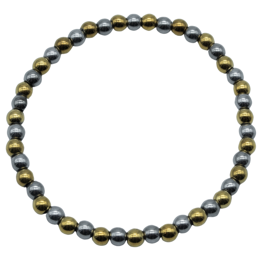 Pulsera Hematita Combinada