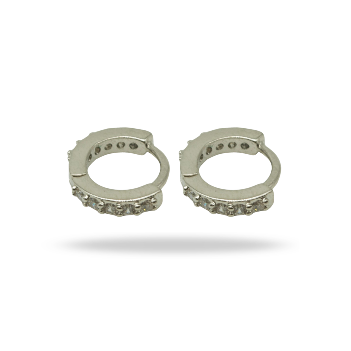 Aretes Ximena Plateados