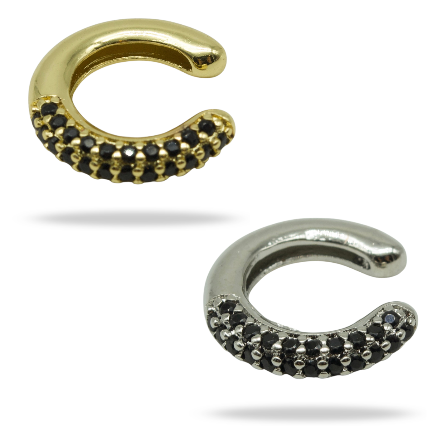 Earcuff Yvanka Negro