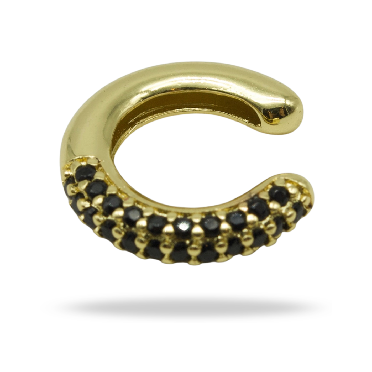 Earcuff Yvanka Negro