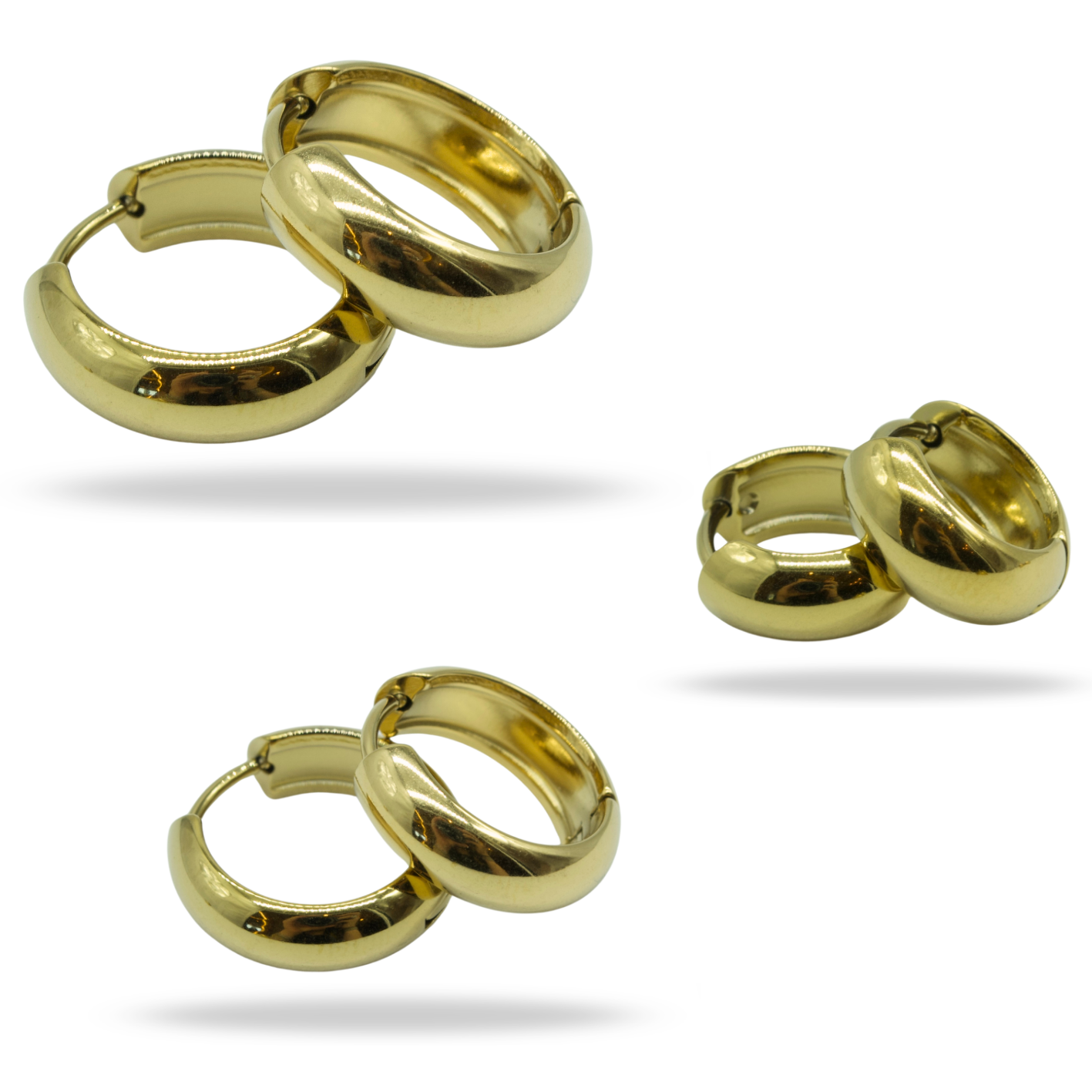 Aretes Milan Dorados