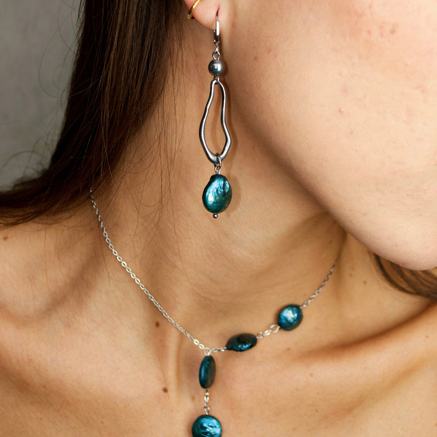 Aretes Cobalto
