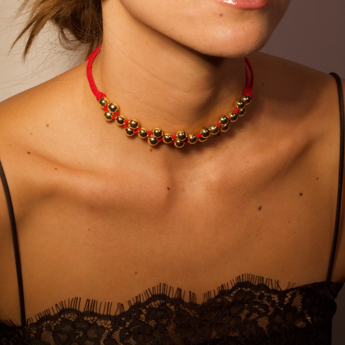 Collar Agave Rojo