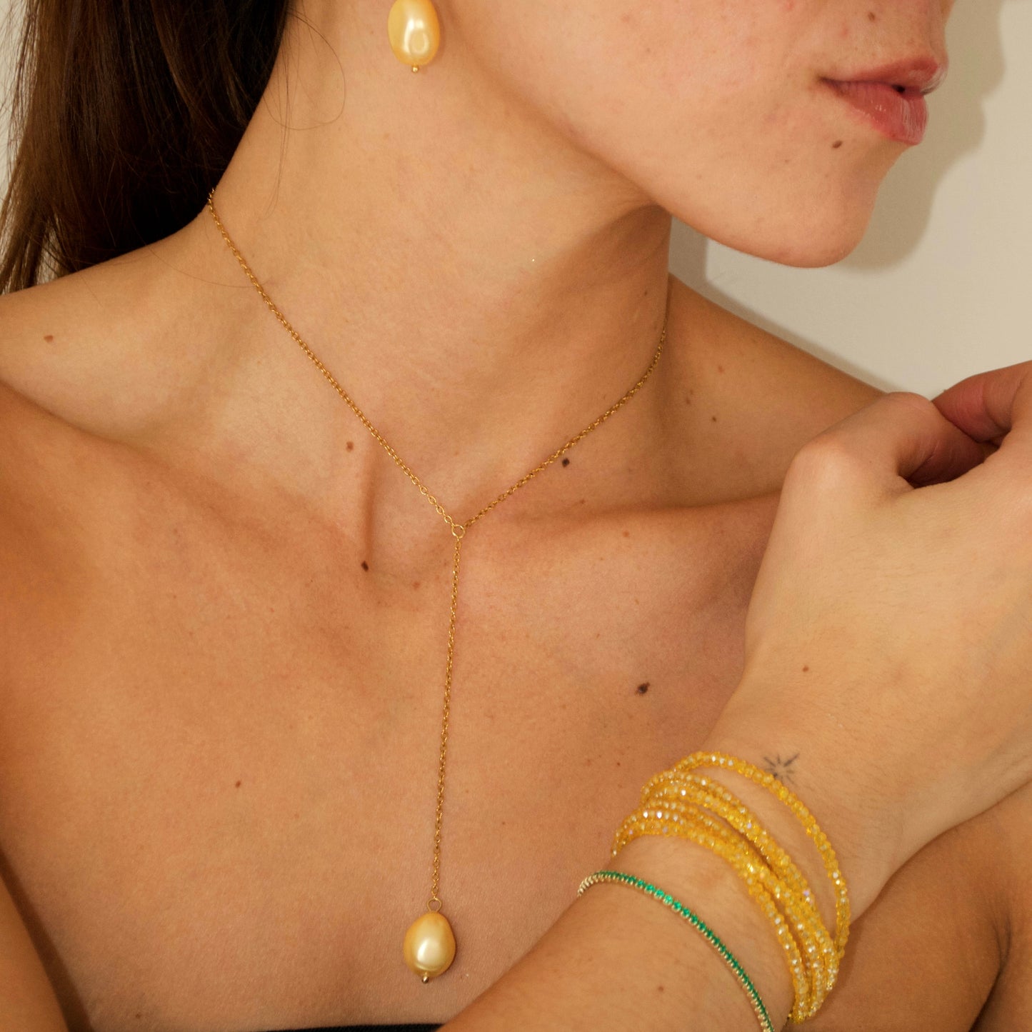 Collar Alanah Amarillo