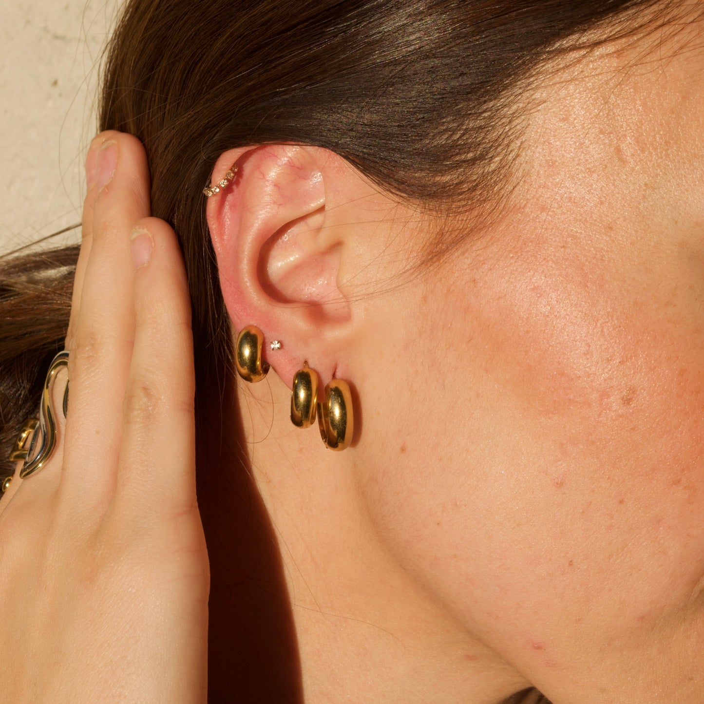 Aretes Milan Dorados
