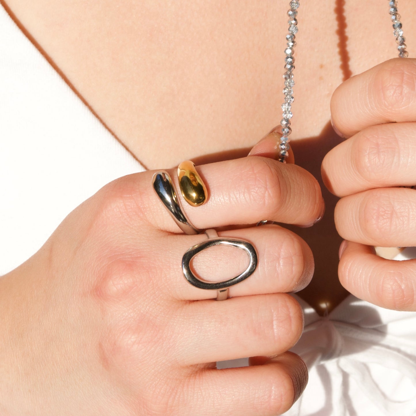 Anillo Unione Bicolor