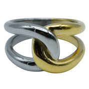 Anillo Indigo Bicolor