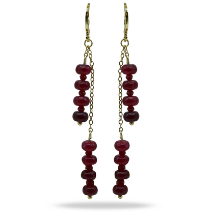 Aretes Cereza