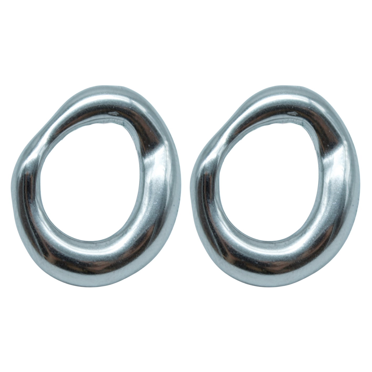 Aretes Aro Mini Plateados