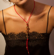 Collar Agave Rojo