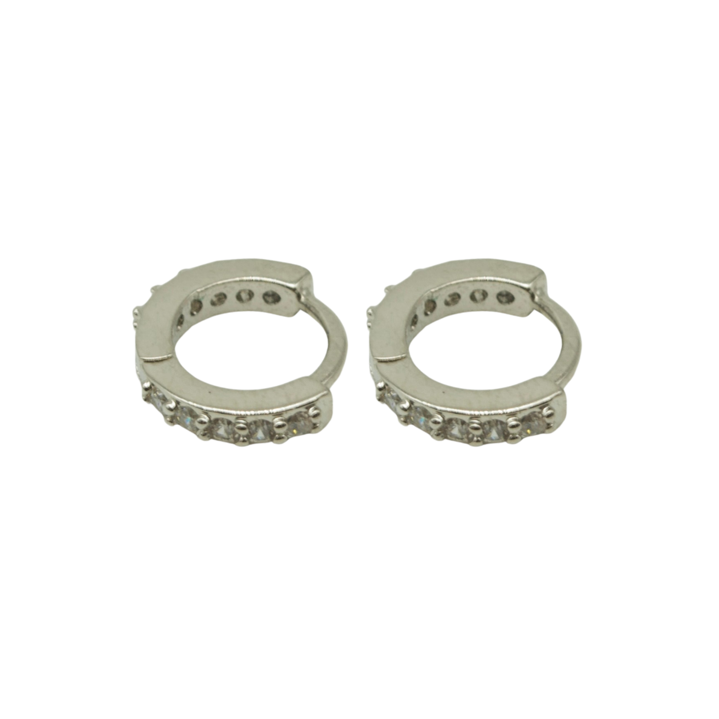 Aretes Ximena Plateados