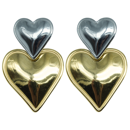 Aretes Latido Bicolor
