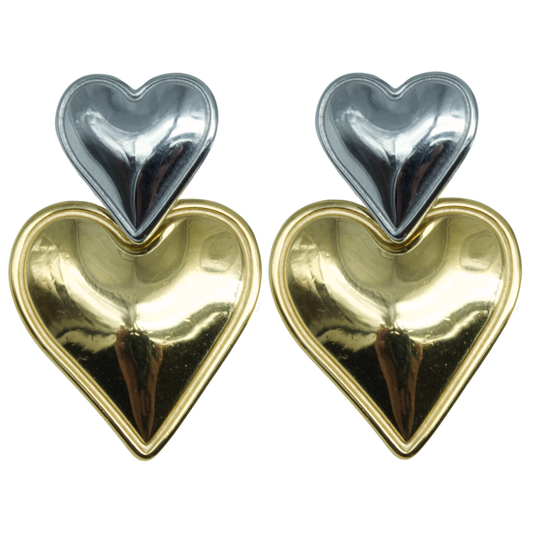 Aretes Latido Bicolor
