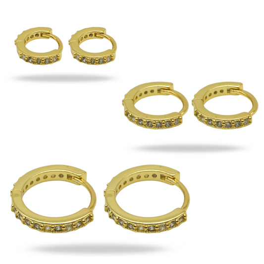 Aretes Ximena Dorados