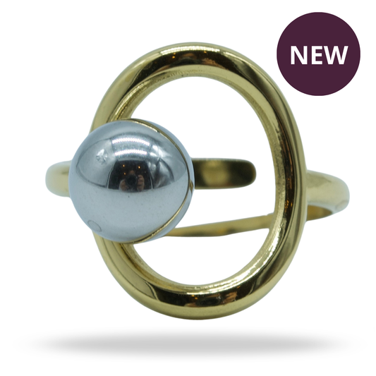 Anillo Ovalo Eclipse