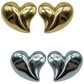 Aretes Corazón Chunky
