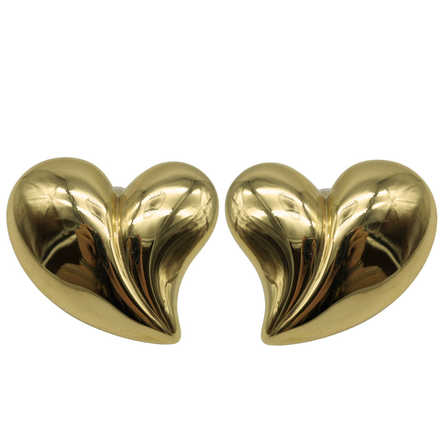 Aretes Corazón Chunky