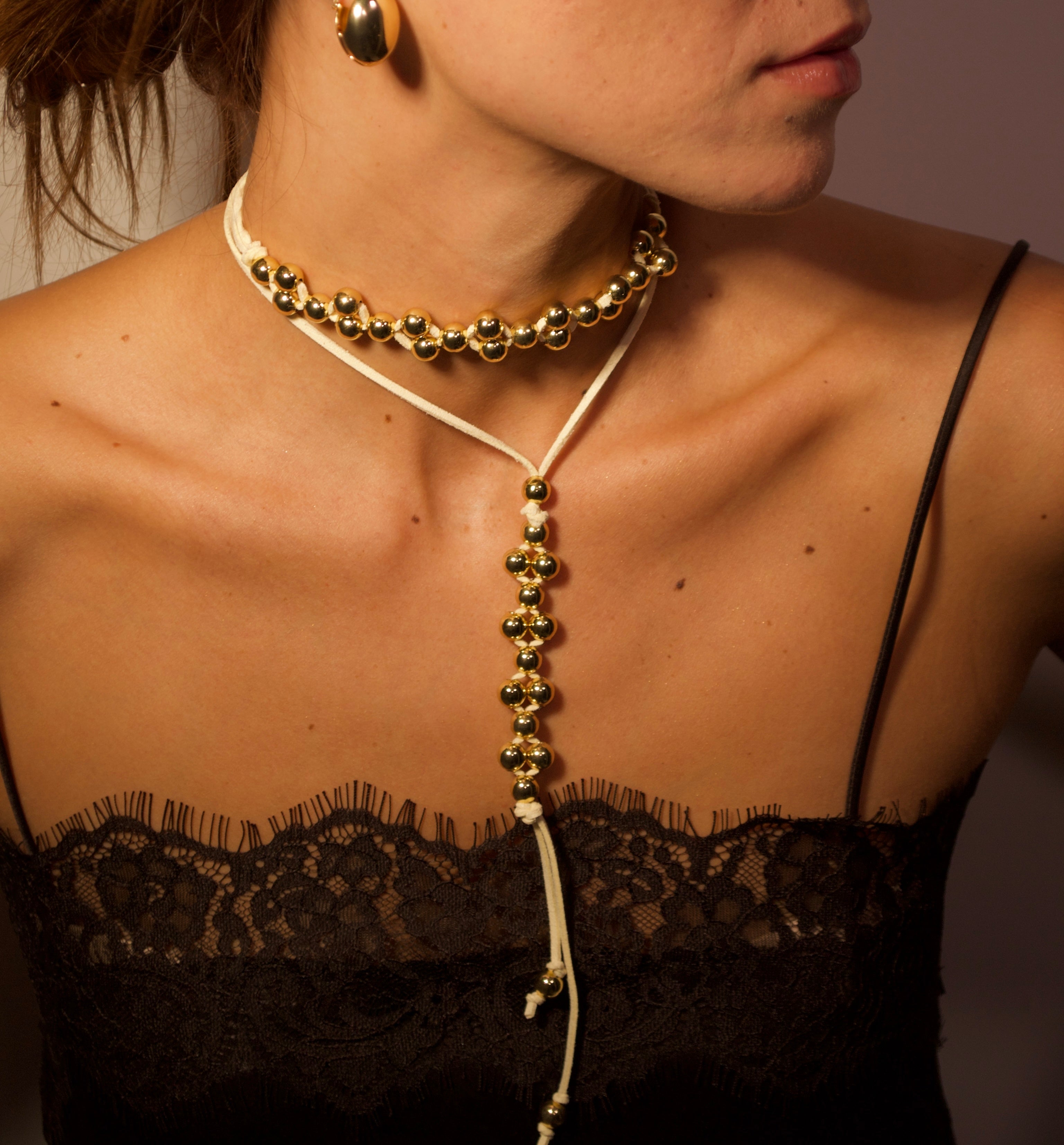 Collar Agave Hueso