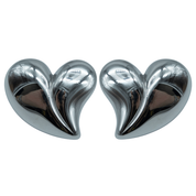 Aretes Corazón Chunky