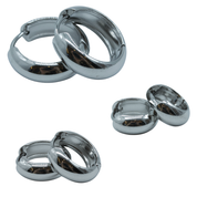 Aretes Milan Plateados