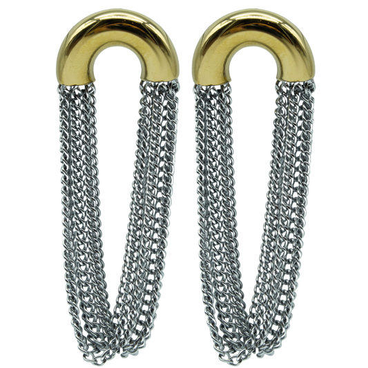 Aretes Boho Bicolor