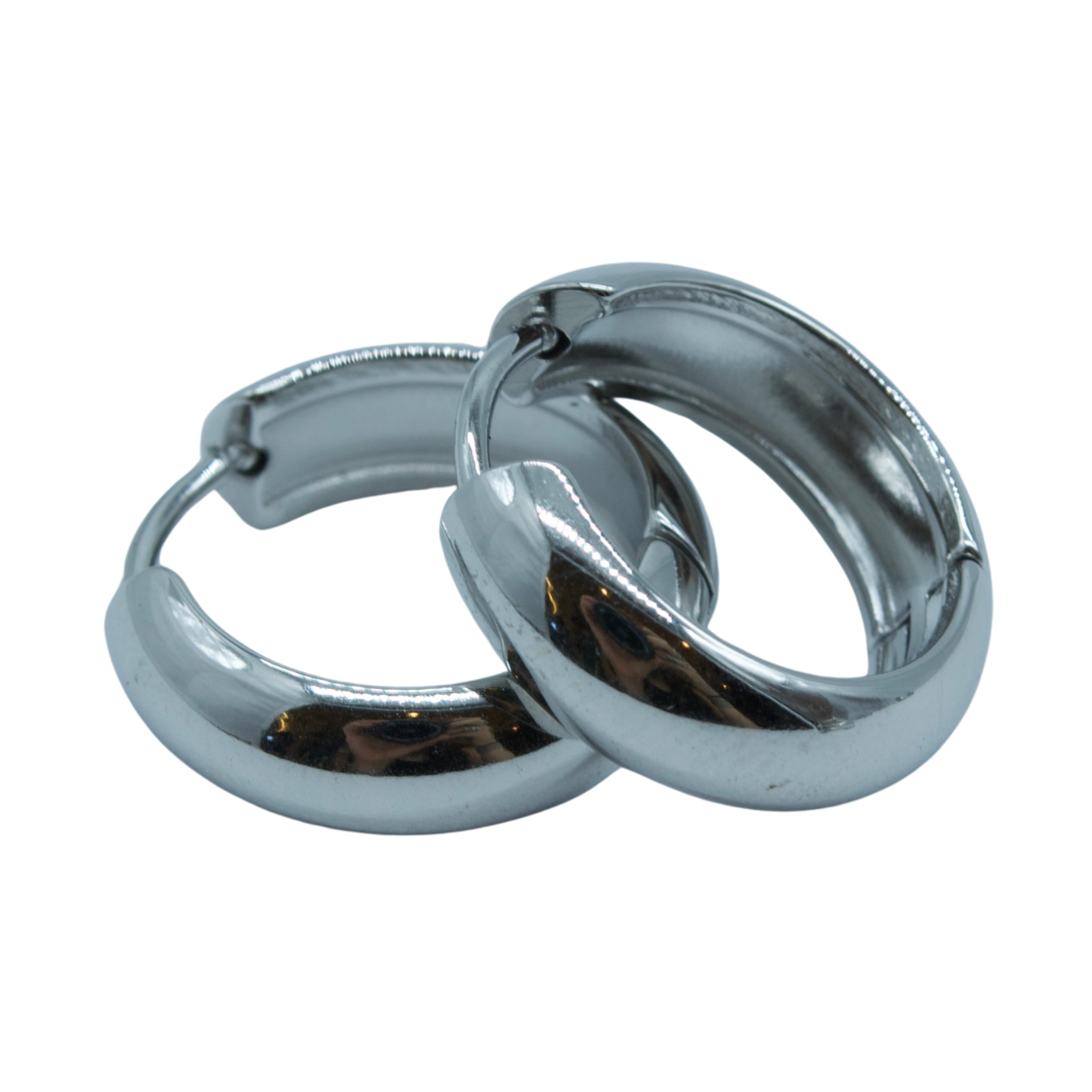 Aretes Milan Plateados
