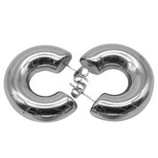 Aretes Forma C Chunky