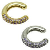 Yvanka Purple Earcuff