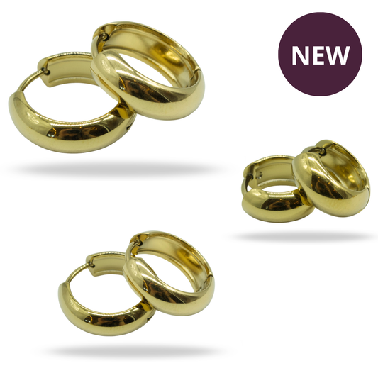 Aretes Milan Dorados