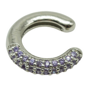 Yvanka Purple Earcuff