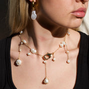 Collar Alambrado Dorado