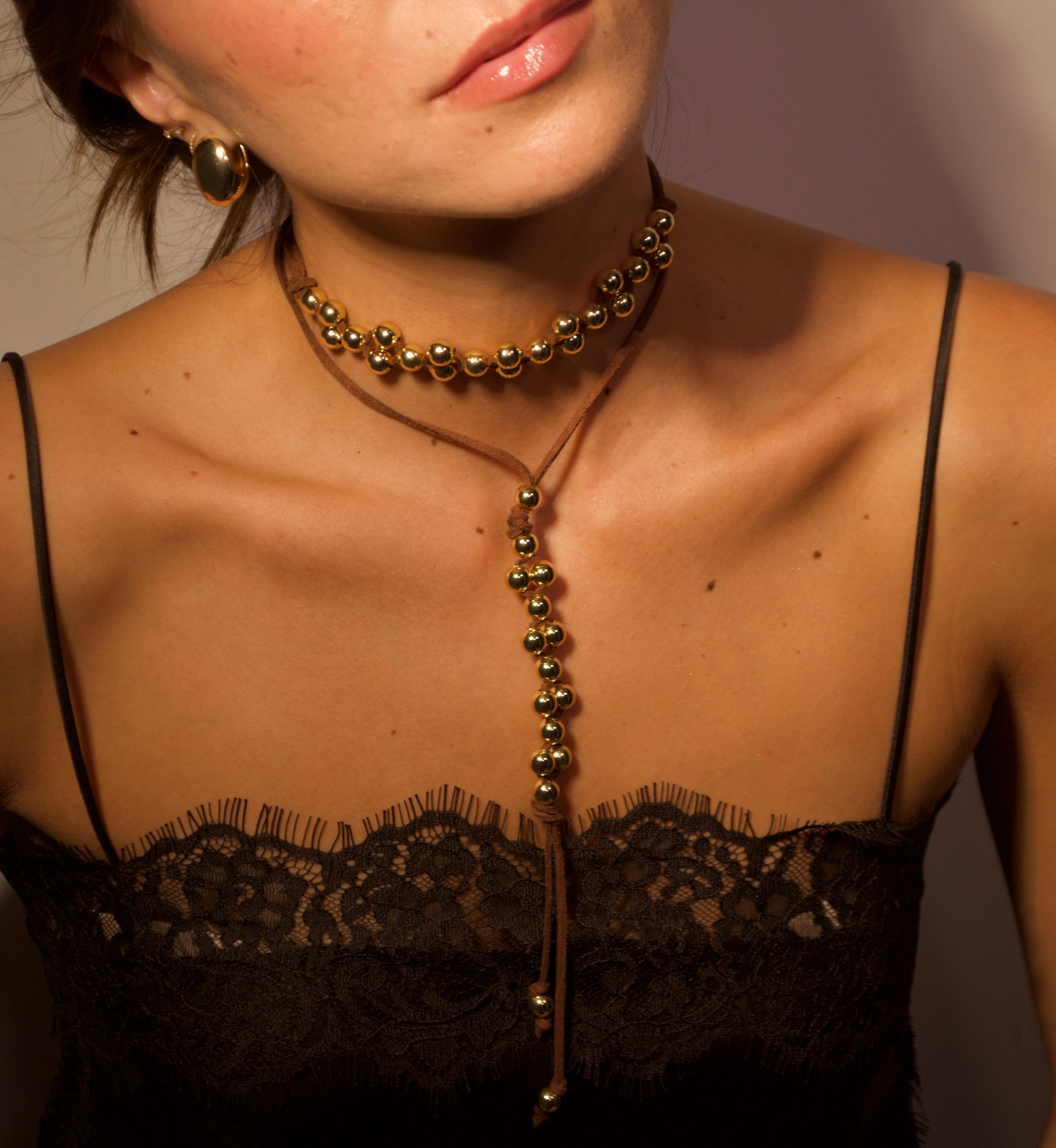 Collar Agave Chocolate