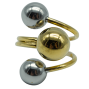 Anillo Alondra Bicolor