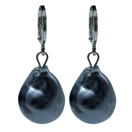 Aretes Alanah Azul Chicos