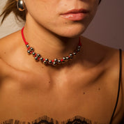Collar Agave Rojo