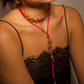 Collar Agave Rojo