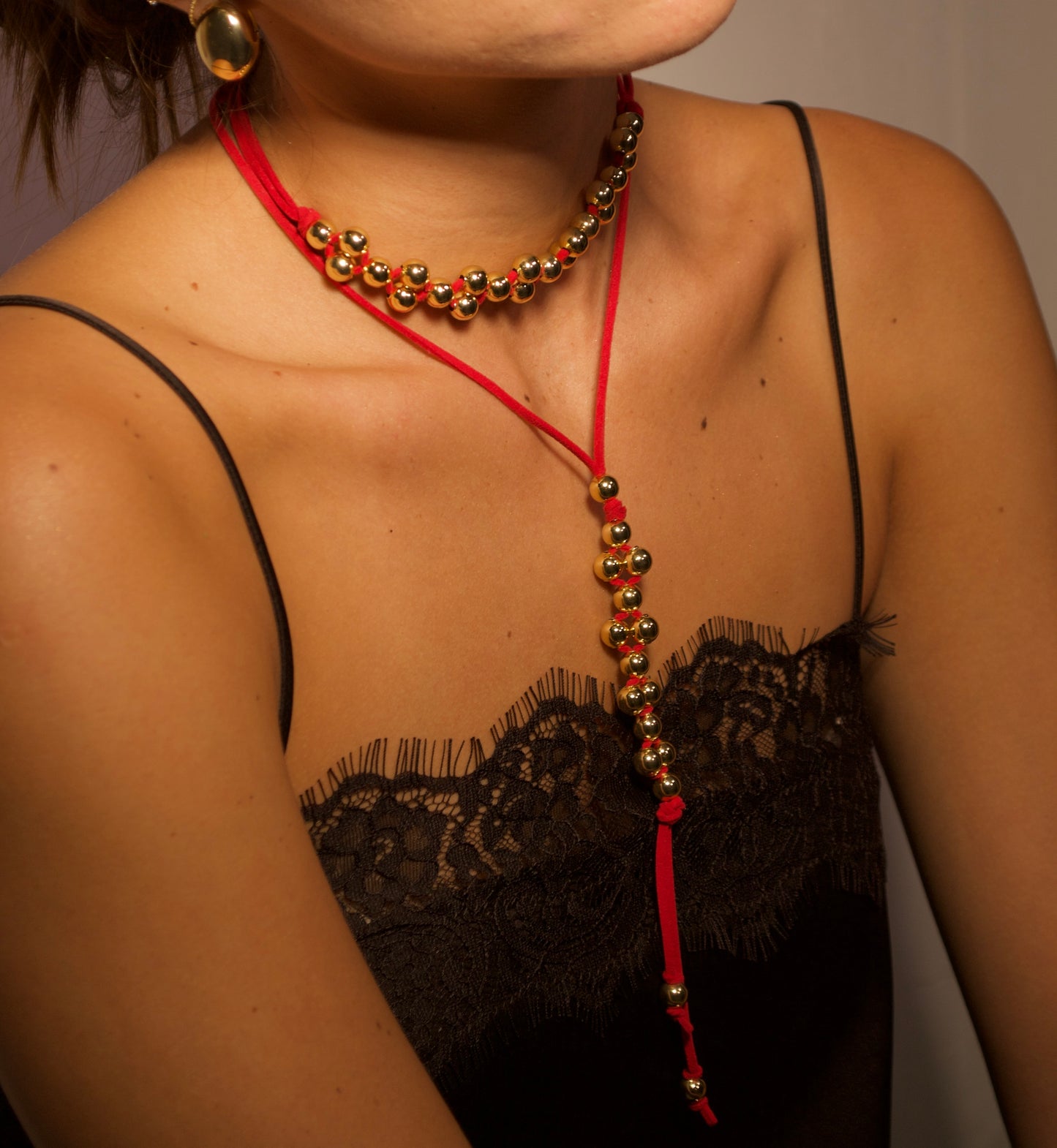 Collar Agave Rojo