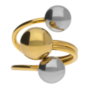 Anillo Alondra Bicolor