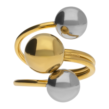 Anillo Alondra Bicolor
