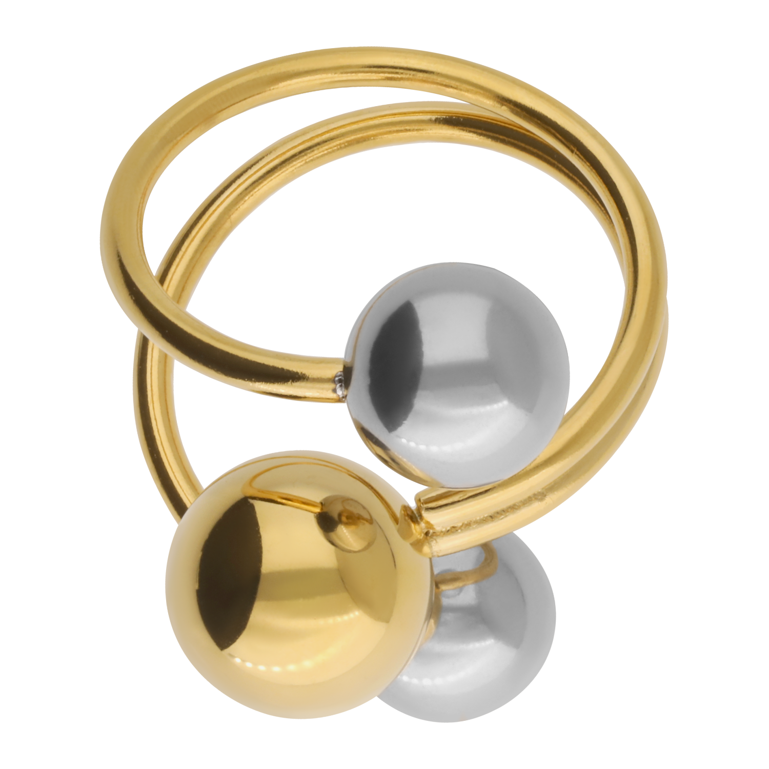 Anillo Alondra Bicolor