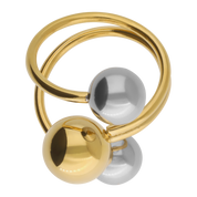 Anillo Alondra Bicolor