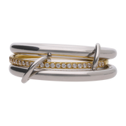 Anillo Mercedes Bicolor