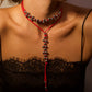 Collar Agave Rojo