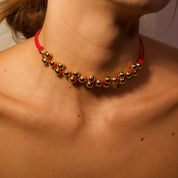 Collar Agave Rojo