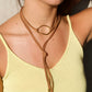Collar Copal Camel