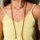 Collar Copal Camel