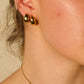 Aretes Luna Dorado