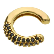 Earcuff Yvanka Negro
