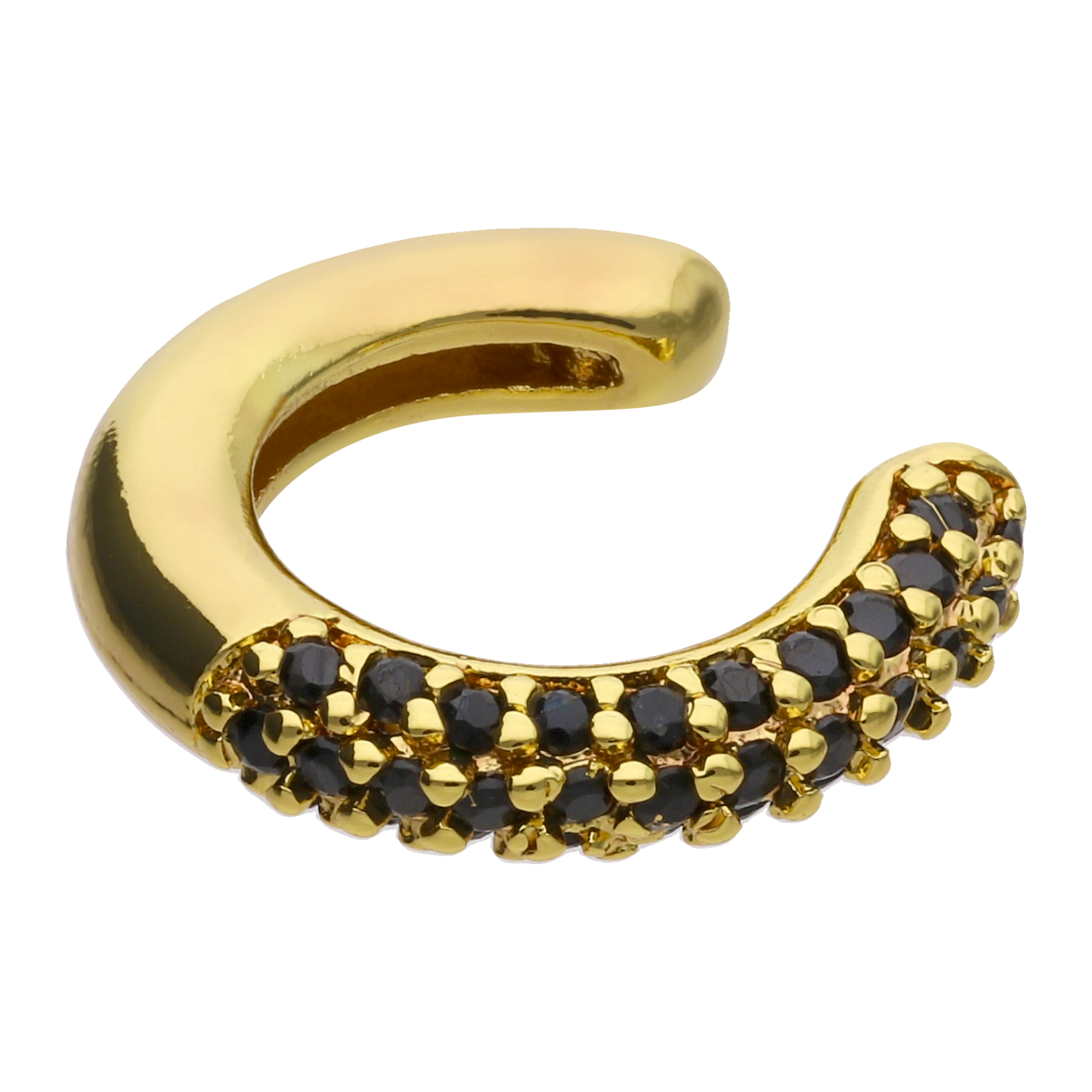Earcuff Yvanka Negro