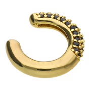 Earcuff Yvanka Negro